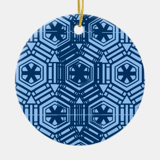 kerst keramisch ornament (Voorkant)