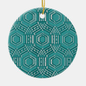  kerst keramisch ornament (Voorkant)