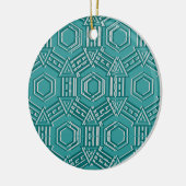  kerst keramisch ornament (Links)
