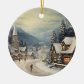kerst keramisch ornament (Voorkant)