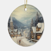 kerst keramisch ornament (Links)