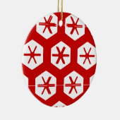kerst keramisch ornament (Rechts)
