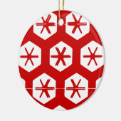 kerst keramisch ornament (Links)