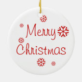 kerst keramisch ornament (Achterkant)