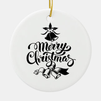 kerst keramisch ornament