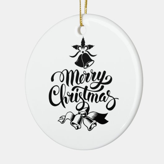 kerst keramisch ornament (Links)