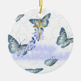Kerst Keramisch Ornament 2024