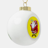 Kerst keramische bal ornament, Sinterklaas Ornament (Links)