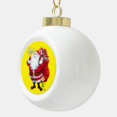 Kerst keramische bal ornament, Sinterklaas Ornament (Rechts)