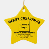 Kerst-keramische keramische keramische decoratie v (Voorkant)