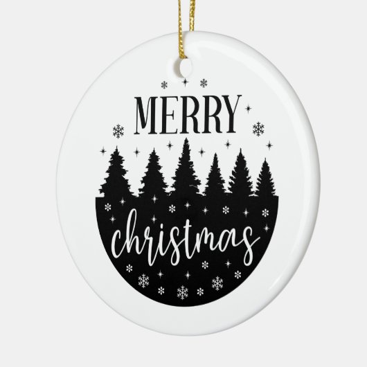 Kerst Keramische Versiering Keramisch Ornament (Links)