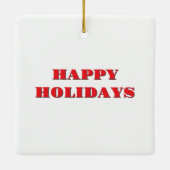 Kerst Keramische Versiering Keramisch Ornament (Achterkant)