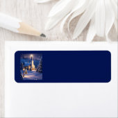Kerst Kerk Adresetiketten Etiket (Insitu)