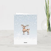 Kerst Kerk Religieuze Kaart (Achterkant)