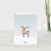 Kerst Kerk Religieuze Kaart (Achterkant)