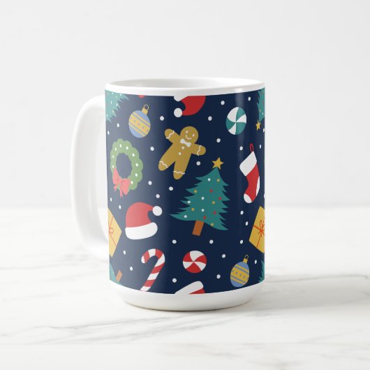 Kerst Kermis Mok (Voorkant links)