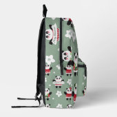 Kerst Kersenbloesem Panda Bedrukte Rugzak (Links)