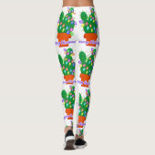 kerst - kerst cactus leggings (Achterkant)
