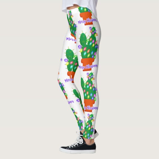 kerst - kerst cactus leggings (Links)