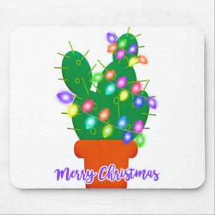 kerst - kerst cactus muismat