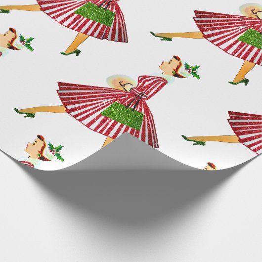 kerst - kerst cadeaupapier (Hoek)