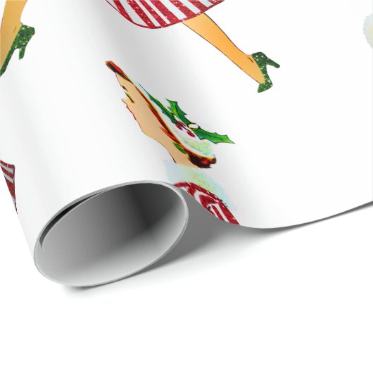 kerst - kerst cadeaupapier (Rol Hoek)