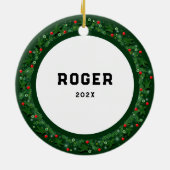Kerst Kerst Collectie Keramisch Ornament (Achterkant)