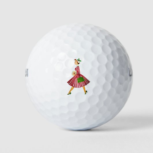 kerst - kerst golfballen (Voorkant)