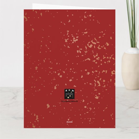 KERST(KERST) KAART (Achterkant)