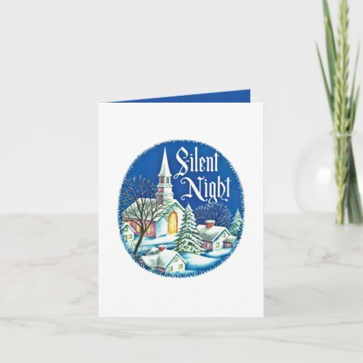 kerst kerst kerst kerkfeestdag kaart (Voorkant)