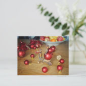 Kerst-kerst-kerstaven Briefkaart (Staand voorkant)