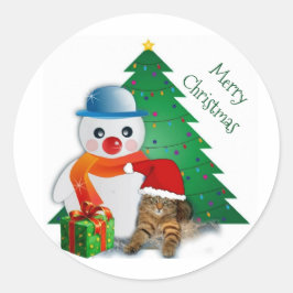  kerst kerst Klassieke Sticker