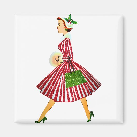 kerst - kerst magneet (Voorkant)