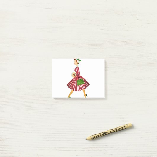 kerst - kerst post-it® notes (Op bureau)