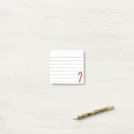 Kerst Kerst tekeningen gelinieerd 3x3 Post-it® Notes (Op bureau)