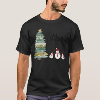 Kerst Kerst Vrouwen Vrolijk Kerstmeisje T-shirt