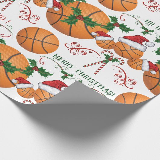 Kerst-kerstbal kerstbal kerstbal cadeaupapier (Hoek)