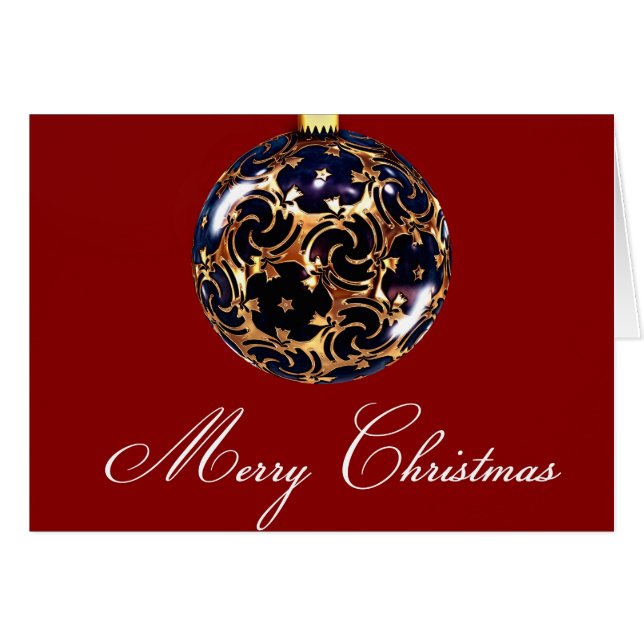 Kerst, kerstballen (Voorkant Horizontaal)