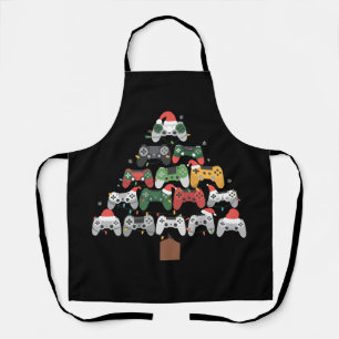 Kerst Kerstboom Gamers Gamer Xmas Cadeaus  Schort