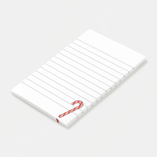 Kerst Kerstboom Tekening Gelinieerd Post-it® Notes (Schuin)