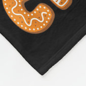 Kerst Kerstbrood Pijama Koek Verpulveraar Monster Fleece Deken (Hoek)