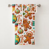 Kerst kerstbrood ruimte bad handdoek (Insitu)