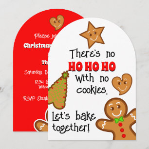 Kerst Kerstbrood Vrienden - Bakfeestje Kaart