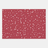 Kerst-kerstcadeau Inpakpapier Vel (Voorkant 2)