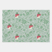 Kerst-kerstcadeau Inpakpapier Vel (Voorkant)
