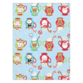 Kerst-kerstcadeau met warme chocolade tafelkleed (Voorkant)