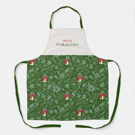 Kerst-kerstcadeau Schort (Voorkant)
