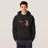 Kerst-kerstchristenen Buffalo Pset Hoodie (Voorkant volledig)