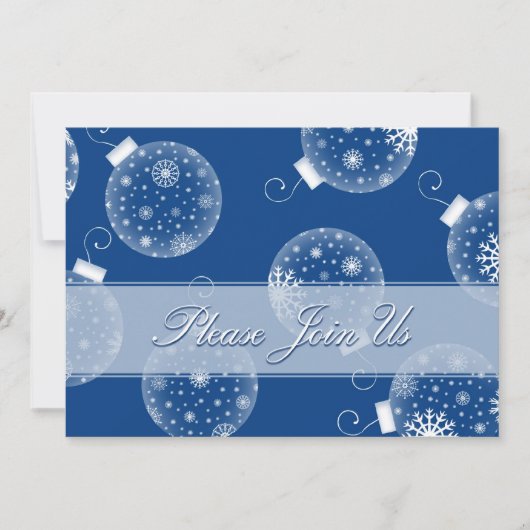 Kerst-kerstdiner-uitnodigingskaarten voor sierdoel kaart (Voorkant)