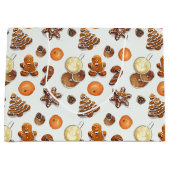 Kerst-kerstfeest Groot Cadeauzakje (Voorkant)